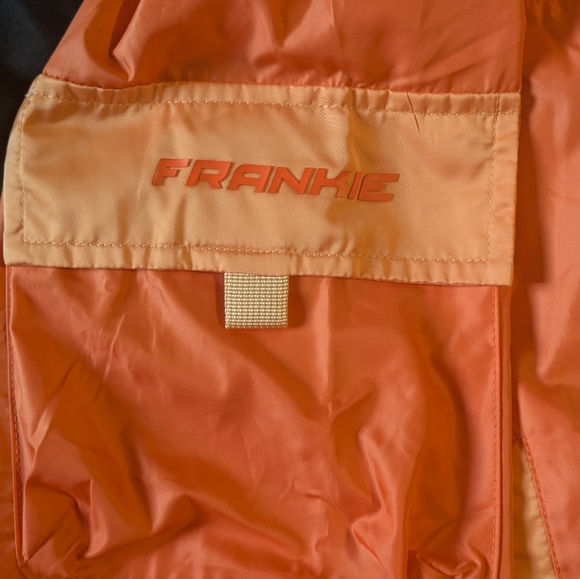 Frankie Orange Crop Windbreaker - Picture 3 of 8